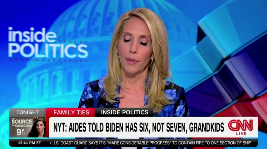 CNN anchor Dana Bash calls out Biden for shunning 7th grandchild