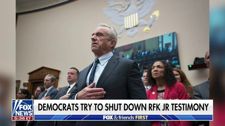 RFK Jr. accuses Democrats of trying to 'censor' him during congressional hearing 