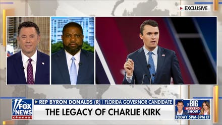 Byron Donalds honors the legacy of Charlie Kirk and warns of rising socialism