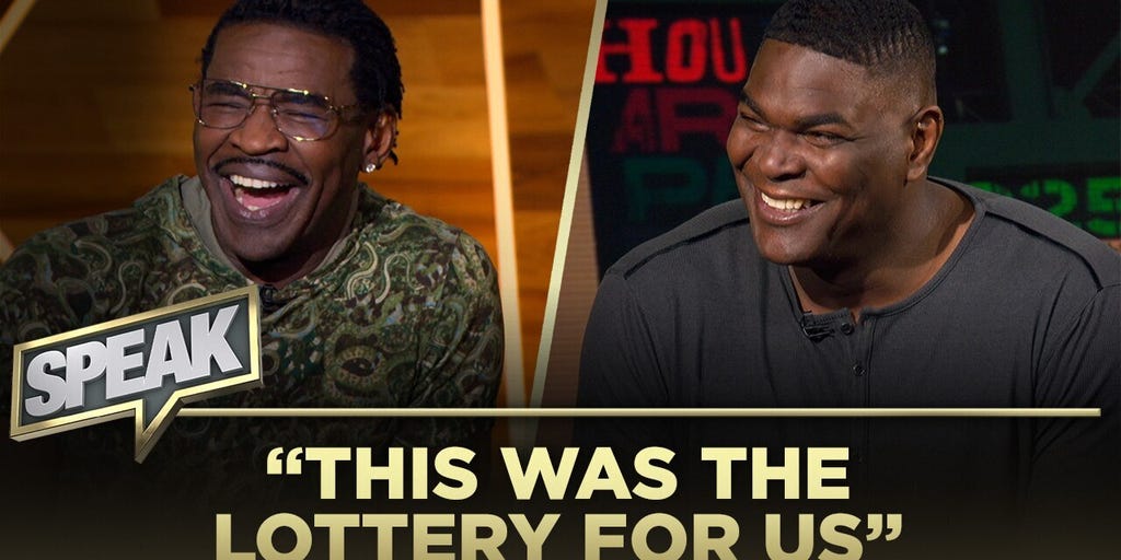 Michael Irvin and Keyshawn Johnson recount UNFORGETTABLE NFL Draft night experience | SPEAK