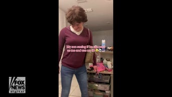Son DRESSES UP like his mom