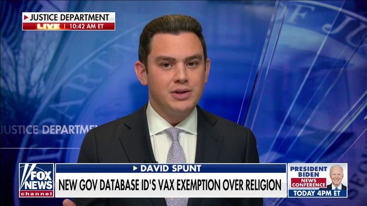 Government database tracks religious exemptions to COVID-19 vaccines