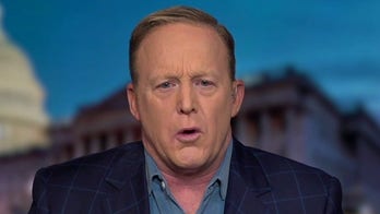 Spicer: Trump campaign 'will move forward' while president in hospital