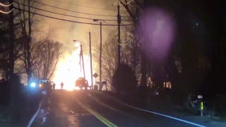 Tractor-trailer slams into New York bridge, sparking massive fire - Fox News