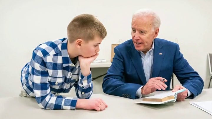 Teen with stutter opens up on bond shared with Biden in DNC video message