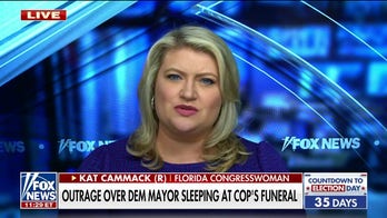 Rep. Kat Cammack rips Democrat mayor who fell asleep during officer's funeral: 'Have to support the police'