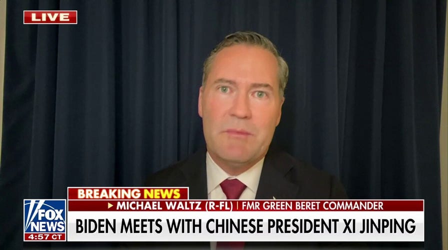 Rep. Michael Waltz: I don’t know why this Biden-China meeting is happening