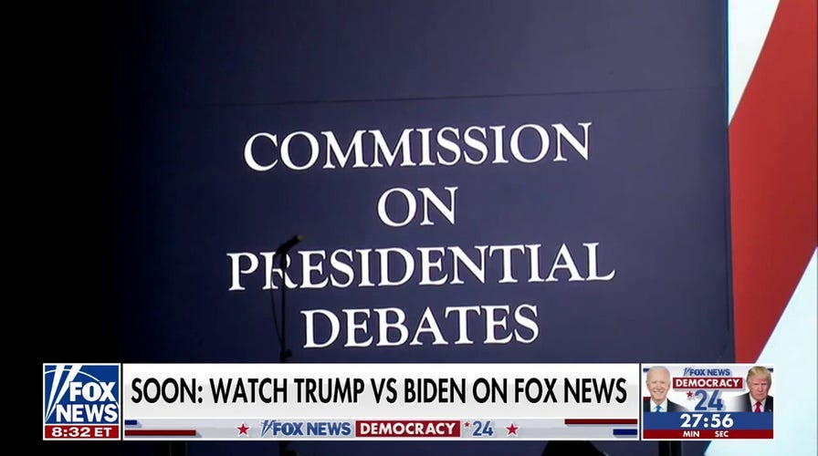 Why is the Commission on Presidential Debates not hosting tonight's debate?