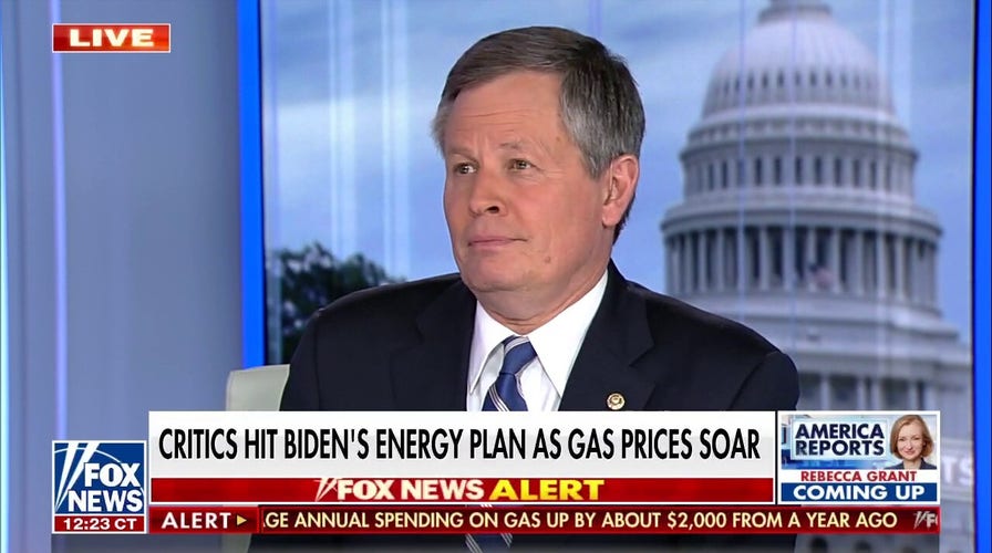 Sen. Daines urges Biden to 'unleash' American energy: Climate change has become 'climate crazy'