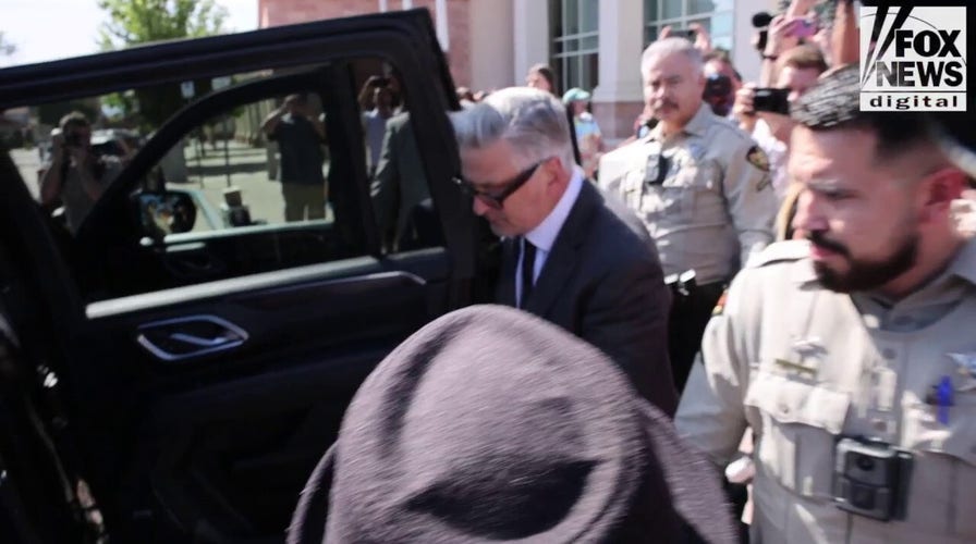 Alec Baldwin leaves court after jury is selected for actor's 'Rust' shooting trial