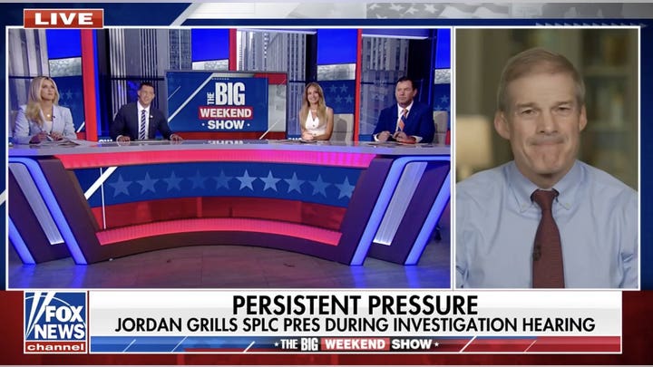 Rep Jim Jordan: If I worked for ActBlue, I'd plead the Fifth too