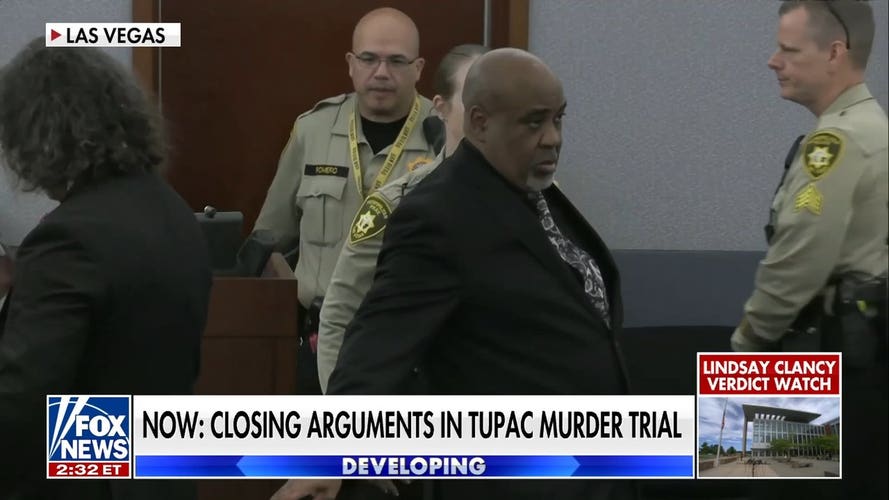 Tupac Shakur murder trial: Closing arguments heard as Duane 'Keffe D' Davis will learn fate soon