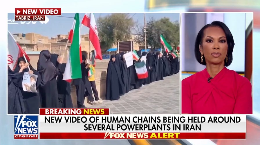 Iranian citizens form human chains as US deadline approaches
