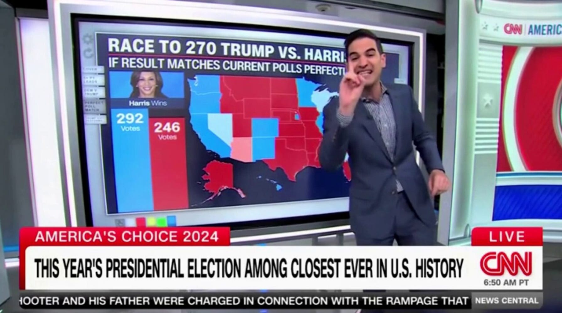 CNN Data Expert: Trump Could Win White House If He Outperforms Current Polling by One Point