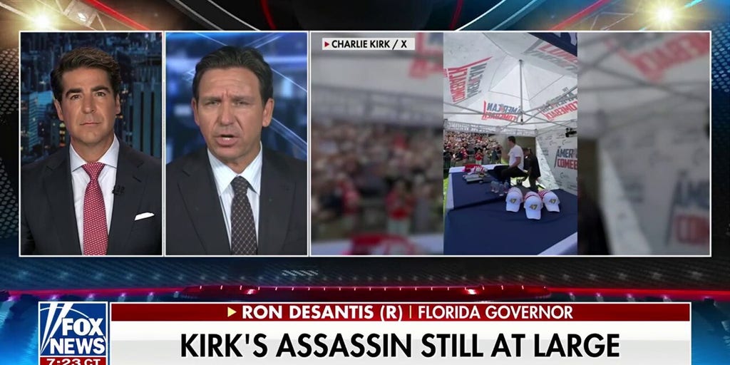 Charlie Kirk's assassination is a 'big wound' for the nation, Florida Gov. Ron DeSantis says