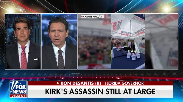 Charlie Kirk's assassination is a 'big wound' for the nation, Florida Gov. Ron DeSantis says