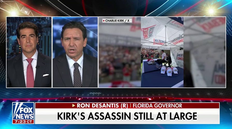 Charlie Kirk's assassination is a 'big wound' for the nation, Florida Gov. Ron DeSantis says