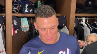 Aaron Judge talks passing the home run derby torch