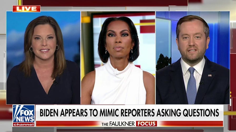 Biden mocks reporters while refusing to answer questions 