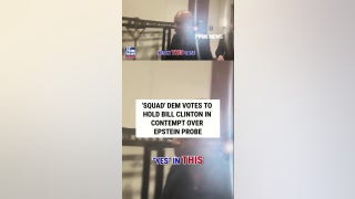 'Squad' Dem votes to hold Clinton in contempt over Epstein probe