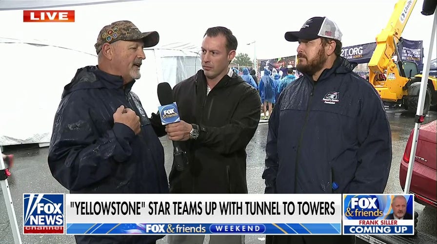 ‘Yellowstone’ star Cole Hauser teams up with Tunnel to Towers to honor America’s heroes