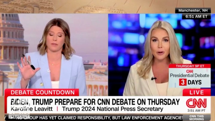 Upset CNN host cuts off interview with Trump spokeswoman after she criticizes Jake Tapper, Dana Bash