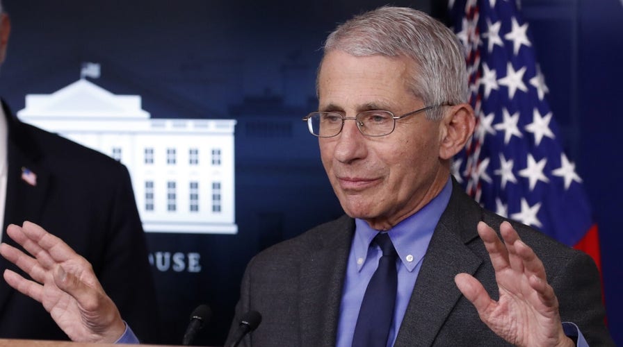 Dr. Fauci says most of US not ready to reopen by May 1	