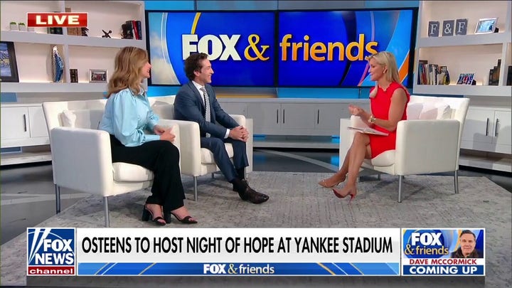 Osteens to host 'Night of Hope' at Yankee Stadium 