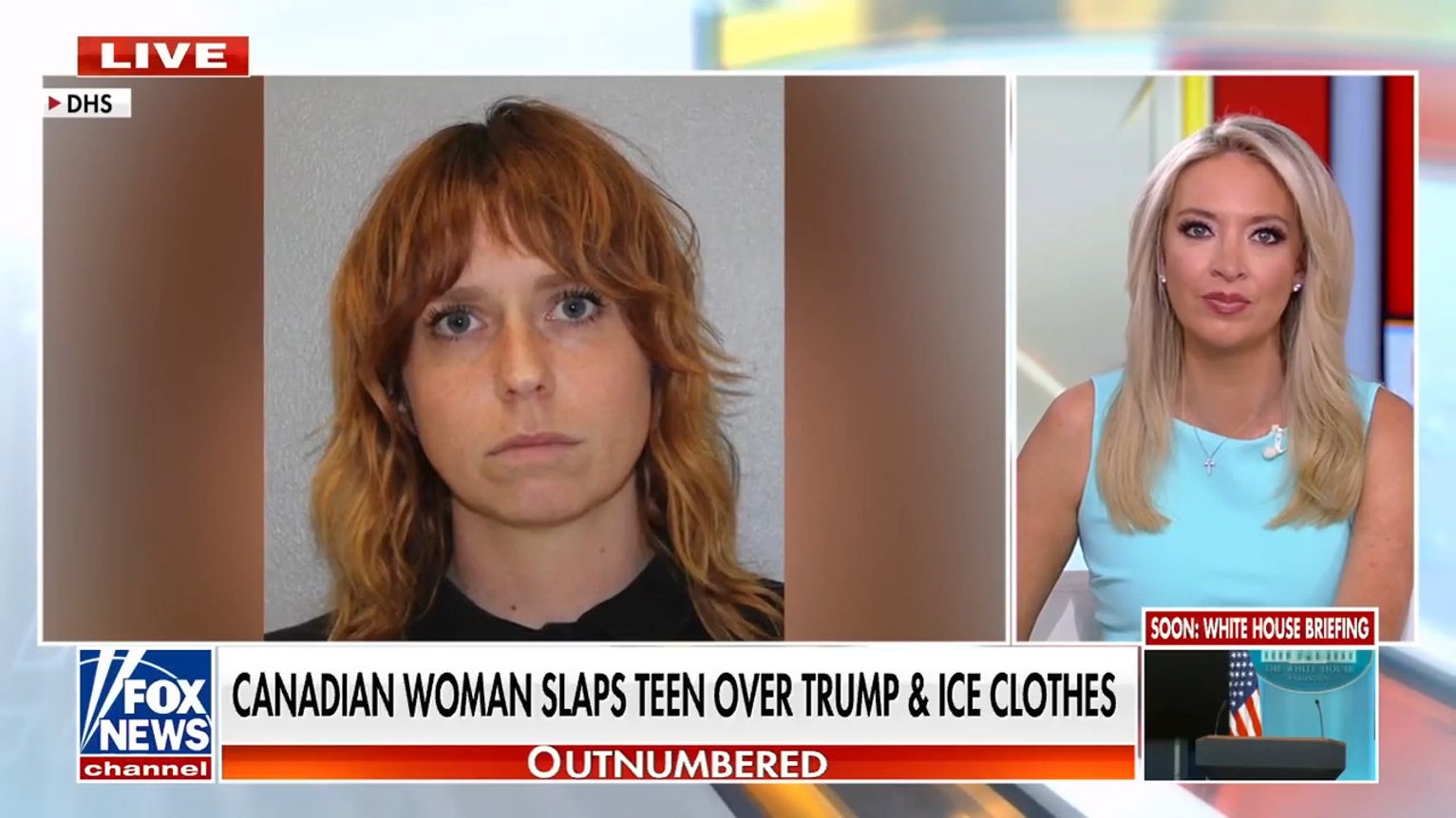 Canadian woman in ICE custody after allegedly slapping teen for wearing Trump clothing