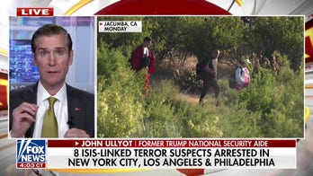 Trump security official reacts to 8 ISIS-linked terror suspects being arrested: 'Absolute disgrace'