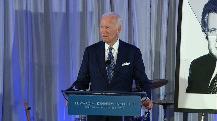 Former President Joe Biden claims the nation is facing 'dark days'