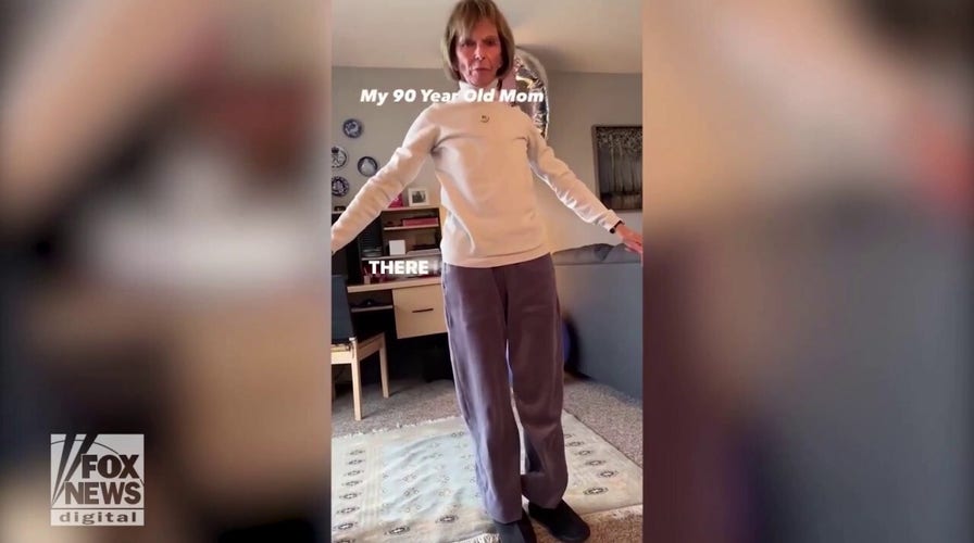 90-year-old woman reveals the secret of staying fit