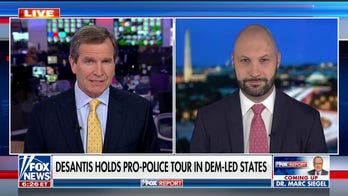 Florida Gov. Ron DeSantis holds pro-police tour in blue states