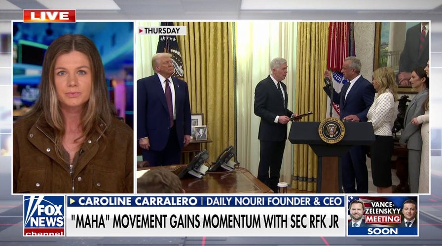 'MAHA' movement gains momentum as RFK Jr. becomes HHS secretary