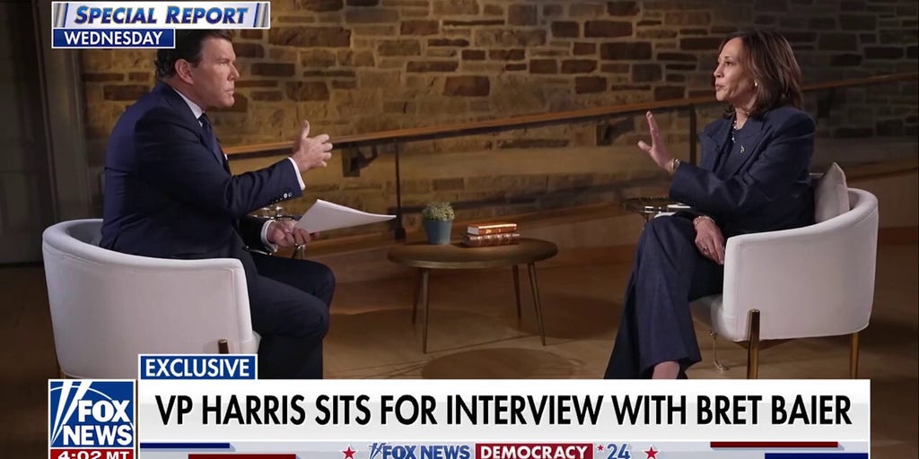 HIGHLIGHTS: The must-see Kamala Harris-Bret Baier interview