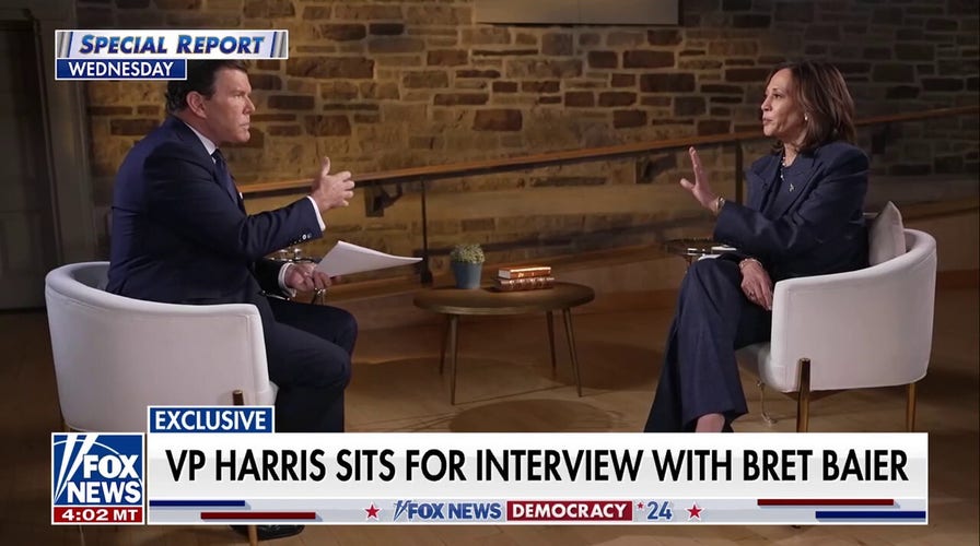 HIGHLIGHTS: The must-see Kamala Harris-Bret Baier interview