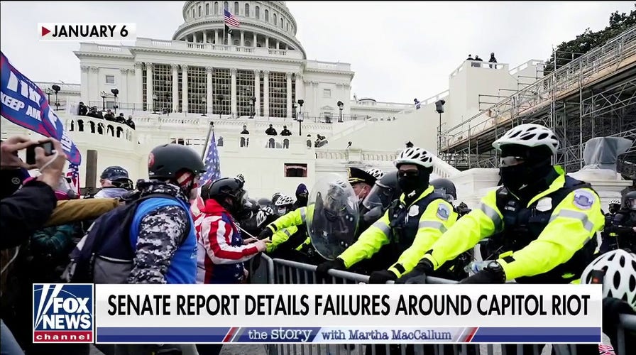 Senate report on Jan. 6 attack finds Capitol Police failed to relay threat