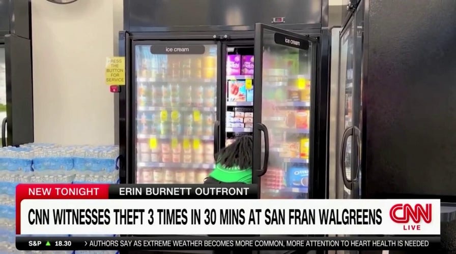 Reporter in San Francisco watches live as man brazenly steals from a Walgreens: 'Did that guy pay?'