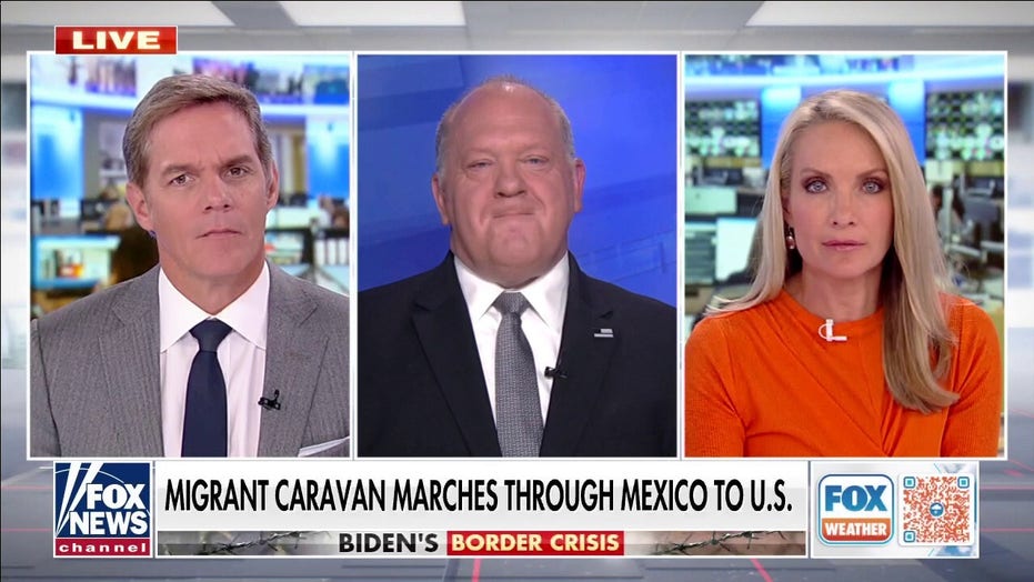 Tom Homan calls for impeachment of Biden, Mayorkas over border crisis
