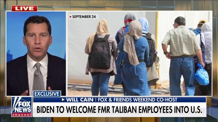 Fox News exclusive: White House to welcome former Taliban workers into US