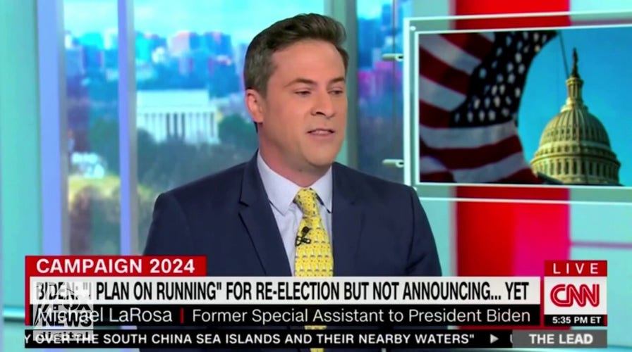 CNN panel laughs at President Biden's non-announcement on 2024 run