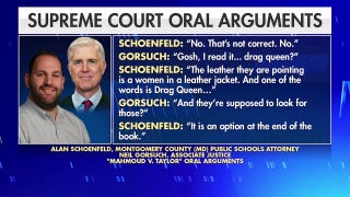 Supreme Court Justice Gorsuch and lawyer for Maryland school district have exchange over children's LGBTQ storybook