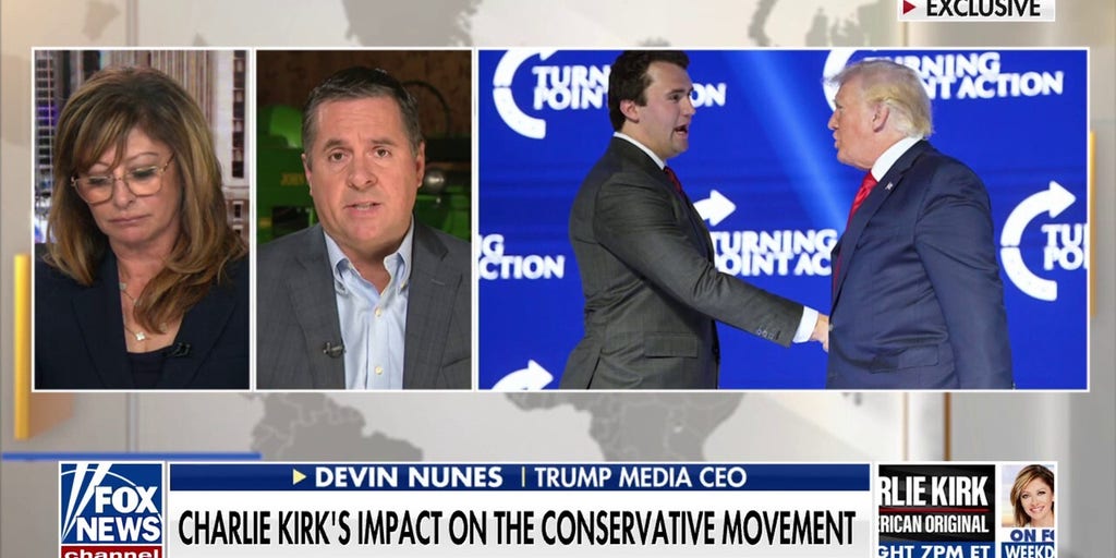 Devin Nunes reflects on Charlie Kirk's legacy after assassination: 'Happy warrior'