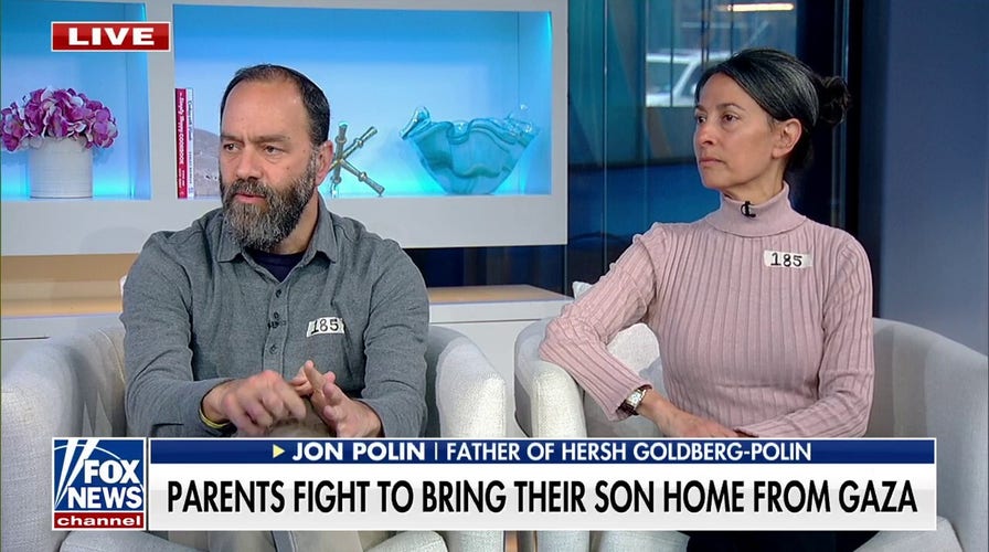 Parents of American taken hostage by Hamas share their message for lawmakers