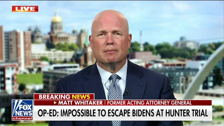 Matt Whitaker: How can Hunter Bidens lawyer defend this?