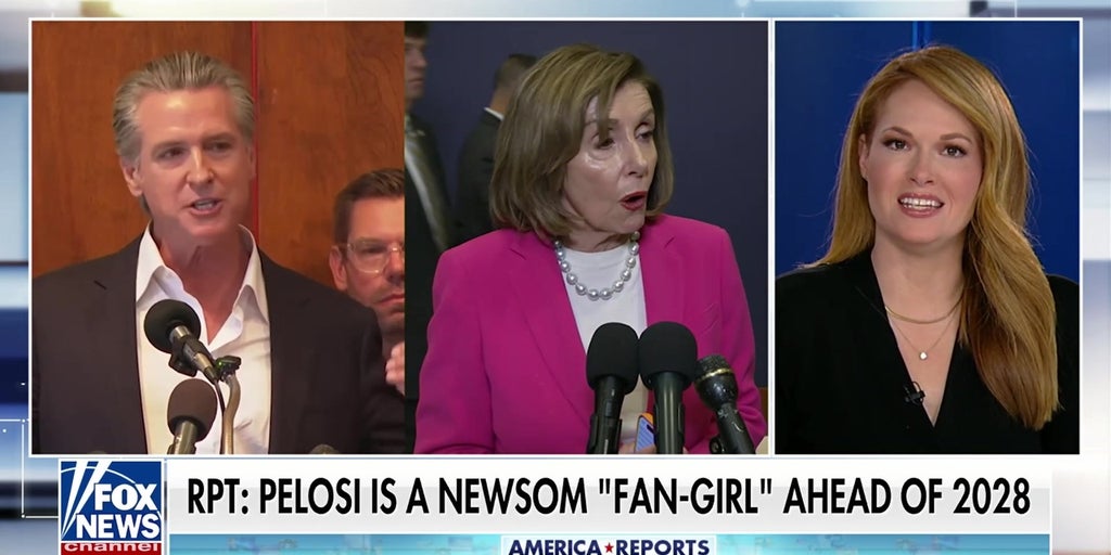 Nancy Pelosi reportedly backing Gavin Newsom's 2028 presidential hopes