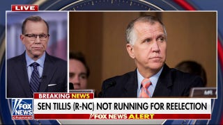Sen. Tillis announces he will not seek re-election