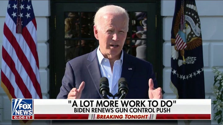 Biden uses Highland Park shooting to endorse agenda: Peter Doocy