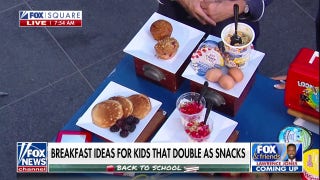 Diane Henderiks shares back-to-school breakfast, lunch recipes that double as snacks - Fox News