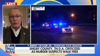 Tennessee state lawmaker on murder suspects walking free: Crime in Memphis is 'out of control'
